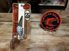 Vintage Luhr Jensen Pre Rapala Hot Shot 35 #960 Nice Steelhead Fishing Lure