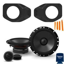 Jeep Wrangler JL,Gladiator JT Bundle – Alpine S-S65C 6.5",SSV Works Adapters