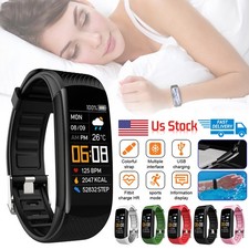 Fitness Smart Watch Activity Tracker Heart Rate For Women Men Oxygen BP Monitor