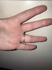PANDORA 925 Sterling Silver Heart Cubic Zirconia Band Ring Size 7 — photo 2