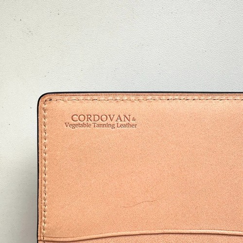 CYPRIS Authentic Leather Business card case Cordovan beautiful blue - Picture 6 of 11