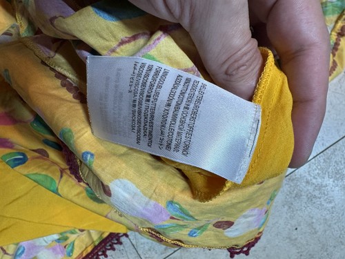 Farm Rio Midikleid geblümt Cashew Stufen ärmellos Damen Größe XS Extra Small - Bild 11 von 11