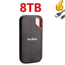 external hard drive 8TB High Speed Capacity Solid State Usb3.2 Laptop Mac And PC
