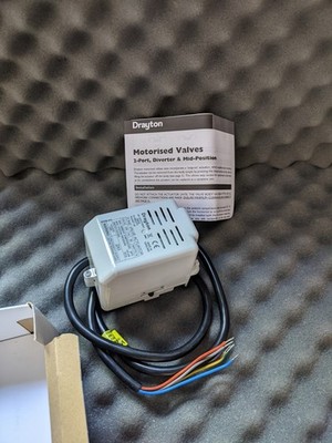 Drayton Schneider ZA5 Stellkopf Umschaltventil verpackt neu unbenutzt 