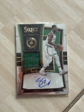 2017-18 Panini Select Rookie Jersey Auto Semi Ojeleye #RJA-SOL Auto fm0