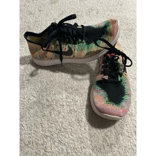 Nike Free RN Flyknit Blue Lagoon Sneakers Men's EU 39 Youth 6.5 Running Shoes