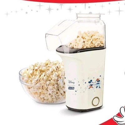 Disney Dash Mickey & Minnie Mouse Hot Air Popcorn Maker 16-Cup Butter Melter