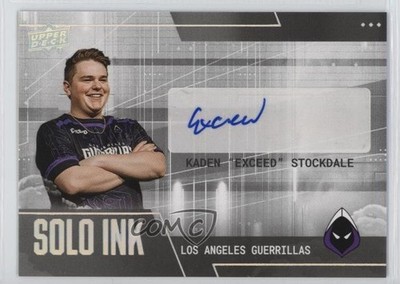 2022-23 Upper Deck Call of Duty League Solo Ink Exceed #S-29 Auto 9b4