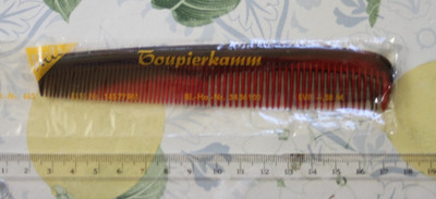 DDR Kamm Hels rötlich 2 Toupierkamm Männerkamm EVP vintage BE