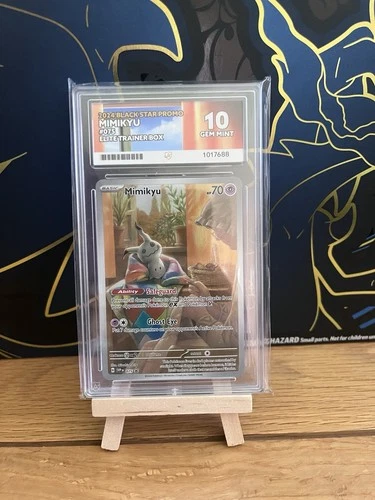 2024 - Mimikyu - Black Star Promo - 075 - Elite Trainer Box - ACE 10 GEM MINT