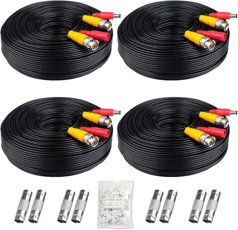 200ft Siamese Video Power Cable for Surveillance Camera - Image 3 of 4