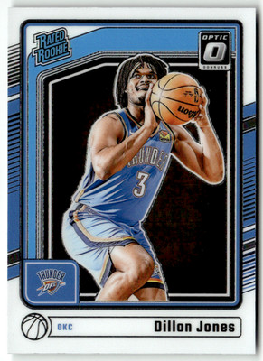 2024-25 Donruss Optic NBA No. 275 Dillon Jones Rated Rookie