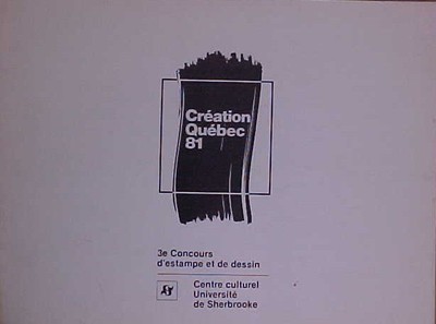 CREATION QUEBEC 81 - 3e Concours d'estampe et de dessin