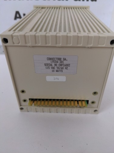 VARIAN CONVECTORR L9104-301 GAUGE CONTROLLER CONVECTORR, NO MANUAL - Picture 9 of 13