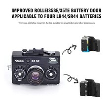 LR44/SR44 to PX27 Battery Converter Adapter Cold Shoe Seat For Rollei 35SE 35TE