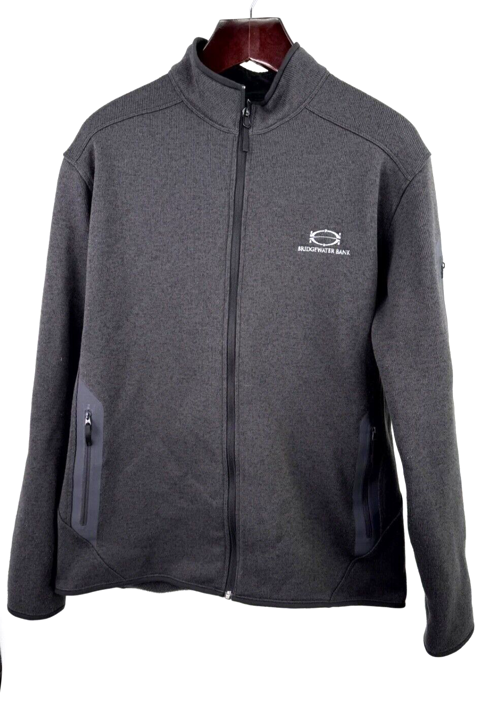 Arcteryx Arc'teryx Covert Cardigan Uomo XL Nero Full Zip Maglione Pile con Logo