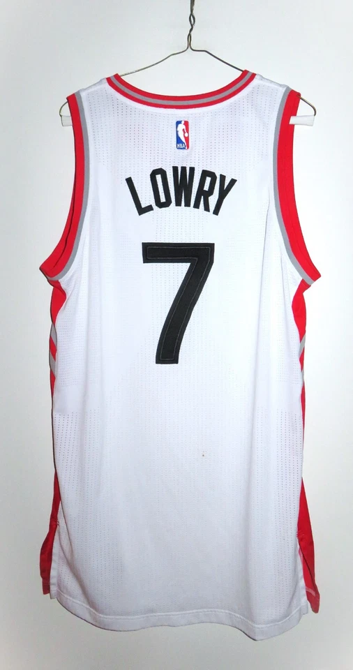 Auténtica camiseta Rev 30 Toronto Raptors Kyle Lowry Adidas Home Mesh grande L 44 Foto 2 de 4