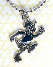 NIÑO DISNEY CORREDOR DONALD PATO COLLAR ENCANTO CADENA 3/4""T 17""L PLATA METAL