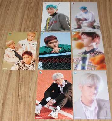 EXO-CBX BLOOMING DAYS SMTOWN GIFTSHOP OFFICIAL GOODS 4X6 PHOTO SET
