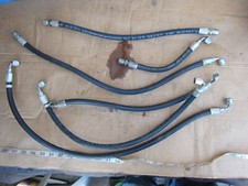 IG-LO 10"-30" Length 1/4" Flare 700 Psi Refrigerant Hose Lot of 6, Used