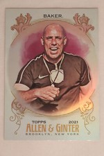 2021 Allen & Ginter Baseball Hot Box Parallel Simon Baker