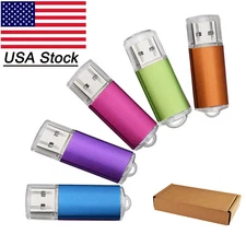 Lot 5x 10x USB2.0 Flash Drives Memory Stick Thumb Pen Drive Enough Storage Drive