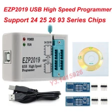 EZP2019 High Speed USB SPI Programmer Support 24 25 26 93 EEPROM 25 Bios #F3