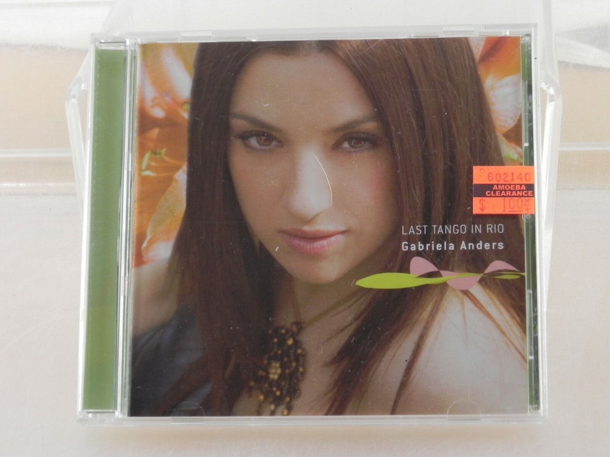 Last Tango in Rio by Gabriela Anders (CD, 2004, Narada
