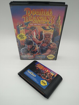 Double Dragon 3: The Arcade Game (Sega Genesis, 1992) 24hr ship