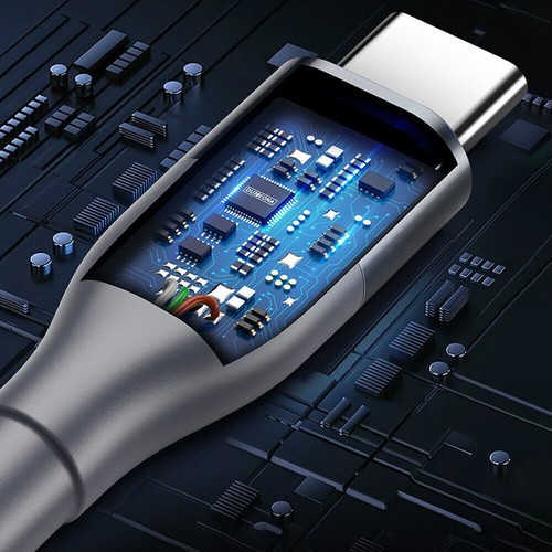 10pcs USB C To USB C Cable Fast Charging Cord Data Charger For iPhone 15 1/2/3M - Picture 5 of 10