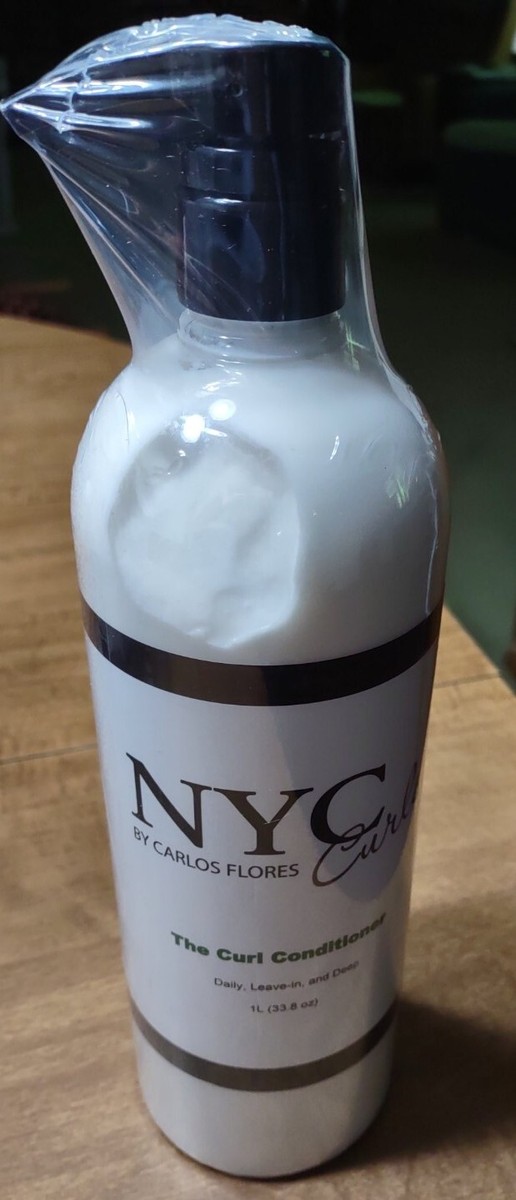 NYC Curls The Curl Conditioner – 340 Ml, Sulfatfrei, Für Alle Lockentypen, Mit Bambus-Ingwer Duft