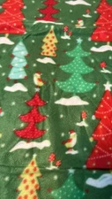 Holiday Christmas trees  fleece socks sizes 5-13 womens Toasti socks