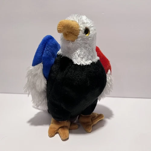 TY Beanie Baby FREE the Eagle Vintage Ty Stuffed Animal Toy USA Eagle Toy