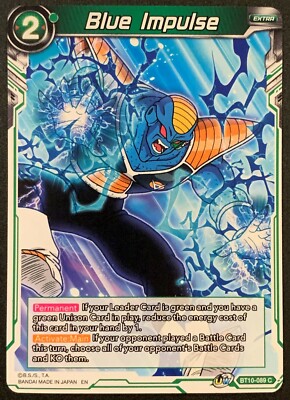Blue Impulse | BT10-089 C | Grün | Dragonball Super TCG