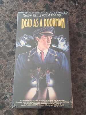 BRAND NEW Dead As A Doorman (VHS; 1987) Bradley Whitford RARE