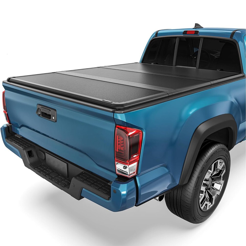 5FT FRP Hard TriFold Tonneau Cover Truck Bed For 1624 Toyota