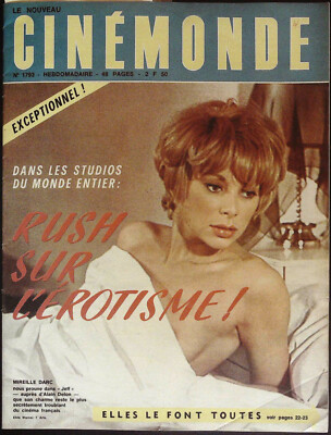 CINEMONDE 3/06/1969 MIREILLE DARC Diana Rigg VERONIQUE VENDELL Sylva Koscina VGC