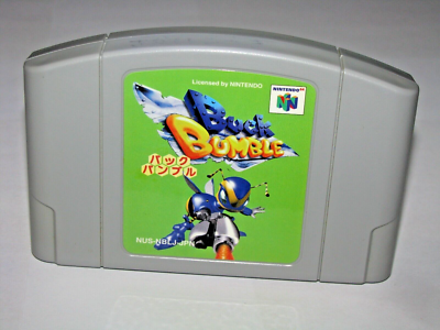 Buck Bumble (Japanese version) Nintendo 64 N64 Japan import US 