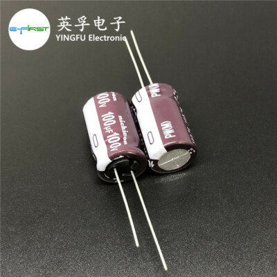 20pcs 100uF 100V100UF 13x20mm Nichicon PW Low Impedance Long Life Capacitor