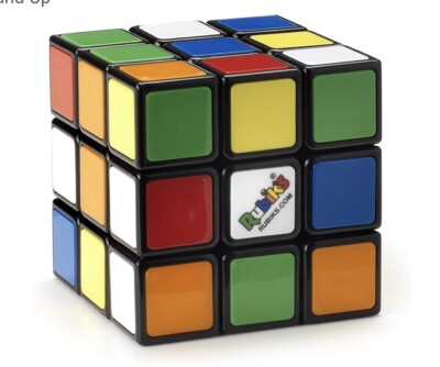 Rubiks Cube The Original 3 x 3 Puzzle Game Toy Learning STEM Kids Ages 8+