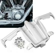Chrome Tappet Block Accent Cover For Harley Street Glide Road King FLSTF/FLHTCU