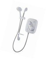 Power Shower Thermostatic Triton White Control Temperature Built Pump Bathroom Power Shower Thermostatic Triton White Control Temperature Built Pump Bathroom