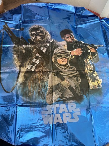 STARWARS 3 Pack Preloved Foil Balloon Set. Main Foil Balloon 33” Double Sided - Picture 5 of 5