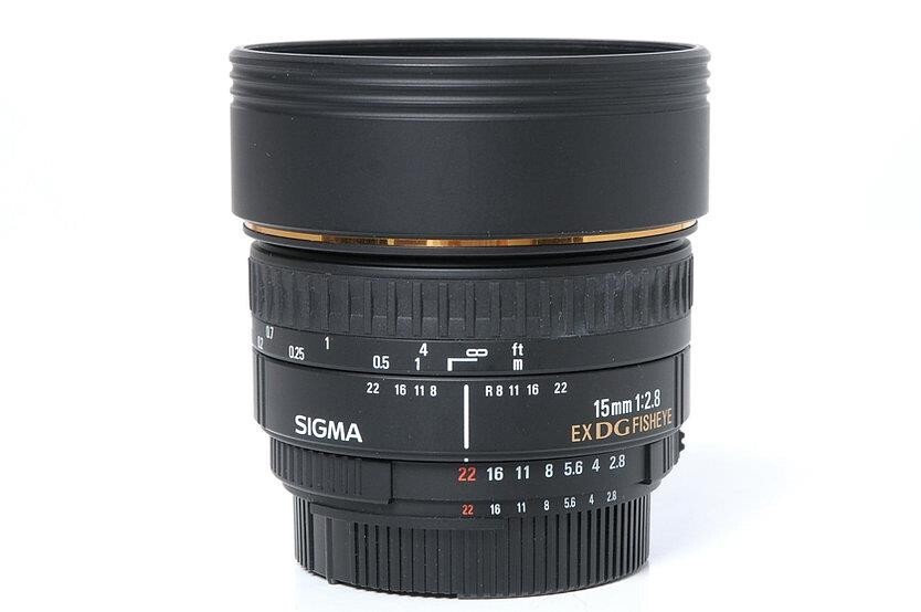 Sigma EX 15mm F2.8 DG Fisheye Prime Lens for Nikon F Sigma EX 15mm F2.8 DG Fisheye Prime Lens for Nikon F
