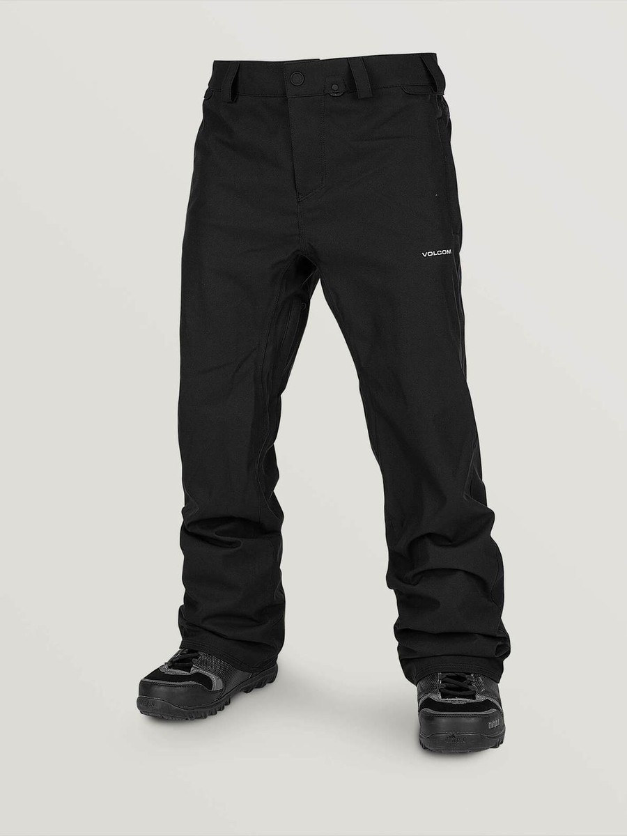 VOLCOM Men's FREAKIN Snow Chino Pants - BLK Size XLarge