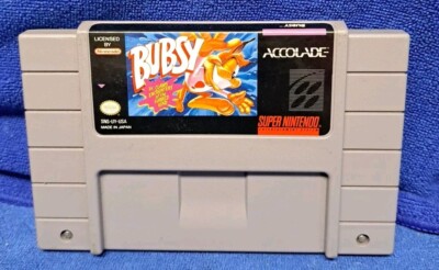 Bubsy in Claws Encounters of the Furred Kind (Super Nintendo Entertainment Syst 