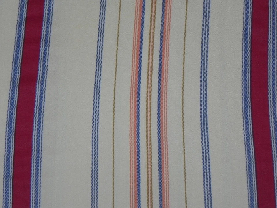 SÁBANA PLANA CHAPS CASABLANCA RAYAS ROJO/AZUL/BRONCEADO/SALMÓN KING Foto 4 de 4