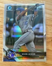 2018 Bowman Chrome KEVON JACKSON Refractor