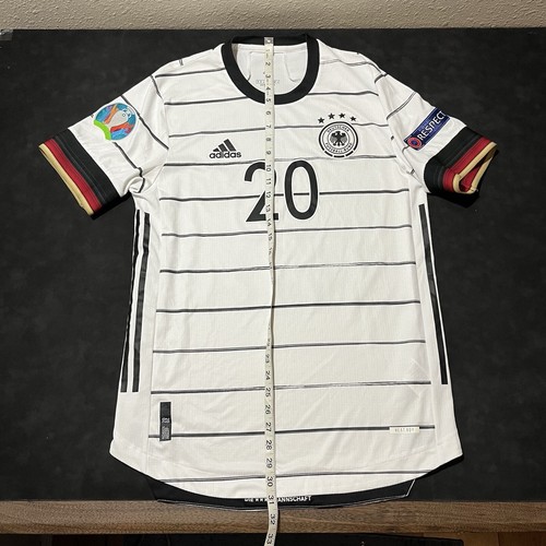 German National Team Adidas Jersey Home Gnabry football Kit 2019 Player Patches - Picture 9 of 20