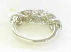 HSN Colleen Lopez Sterling Silver Green Spinel & White Topaz Ring Size 6 — photo 5